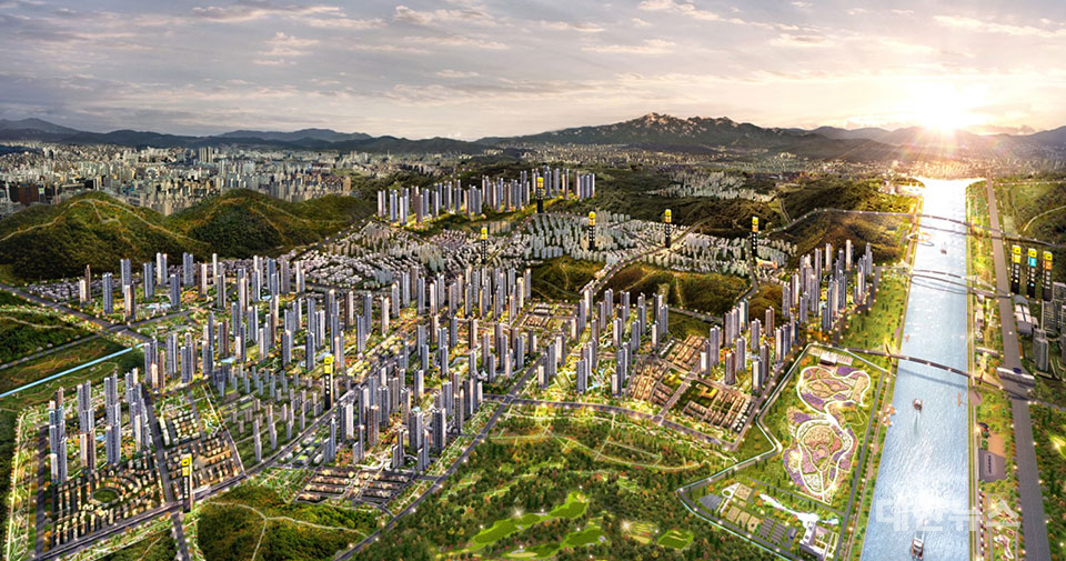 DK아시아가 조성 중인 세상에서 가장 특별한 도시, 대한민국 리조트특별시 조감도 (사진=DK아시아) ⓒ대한뉴스