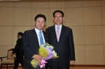 김 의장, 기초의회 의원들과 한때