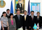 신한은행, 카자흐스탄 국립대학교와 만남
