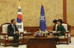 박근혜 대통령,  ‘라스무센’ NATO 사무총장과  만남