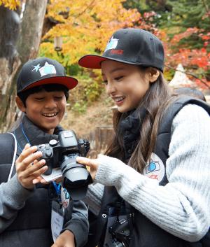 구하라, '행복한 여행' 1호 행복멘토로 활동