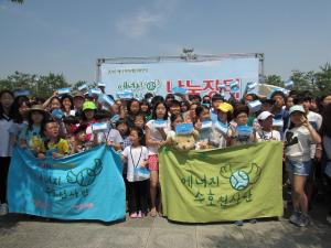 서울시 에너지수호천사단 47개교 458명 학생들, 재활용 장터 수익금 221만원 모아
