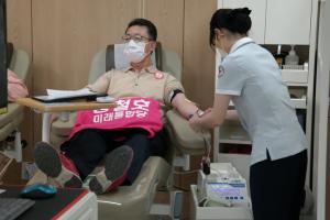 미래통합당 김포 갑·을, 코로나 위기 극복 헌혈 운동 동참