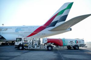 에미레이트 항공, 100% SAF 활용한 A380 항공기 시범 운항 성공